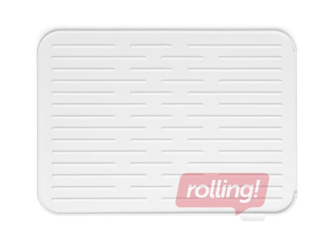 Silicone dish drying mat SinkSide, light grey, 33×44cm