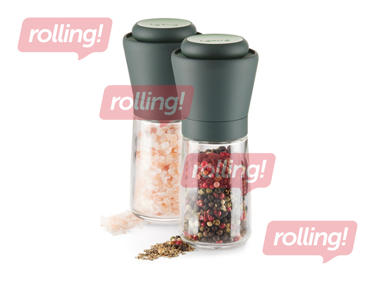 Soola ja pipra veski komplekt Lekue, 2 tk.