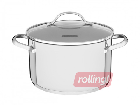Casserole Tramontina, with lid, stainless steel, Ø20cm, 3.6l