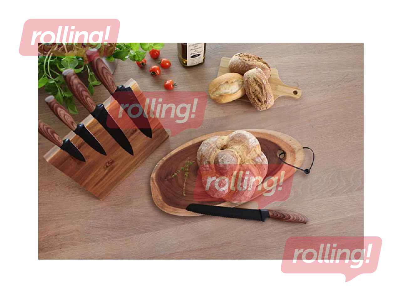 Разделочная доска Provence, 43x17x2см, акация