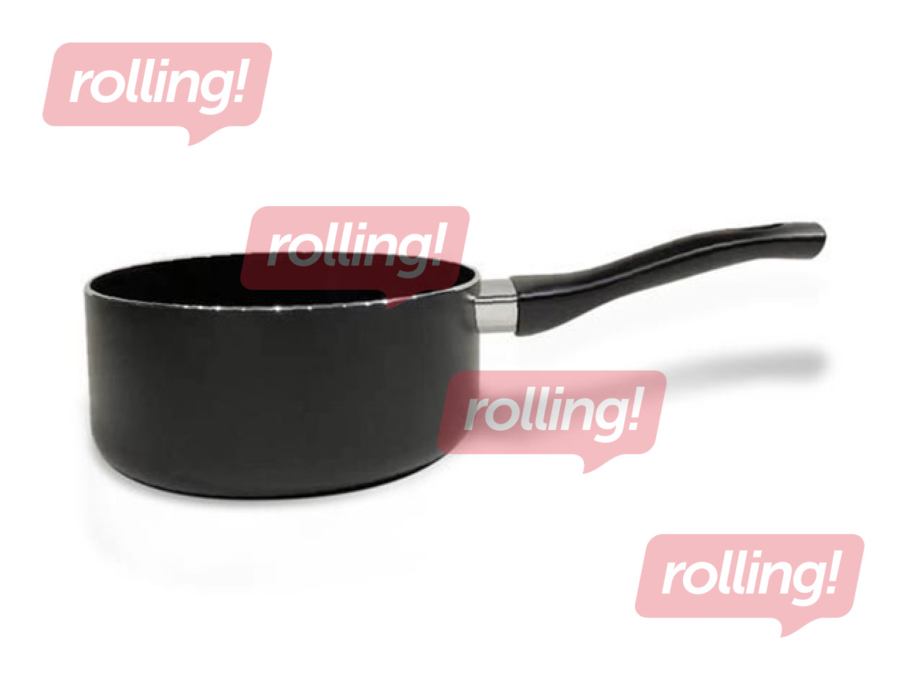 Saucepan Kitchisimo, Ø18x8cm/2L, Black