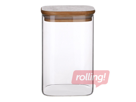 Hoiukarp bambuskaanega, ruudukujuline, 1.25l