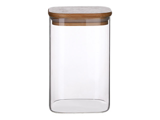 Hoiukarp bambuskaanega, ruudukujuline, 1.25l