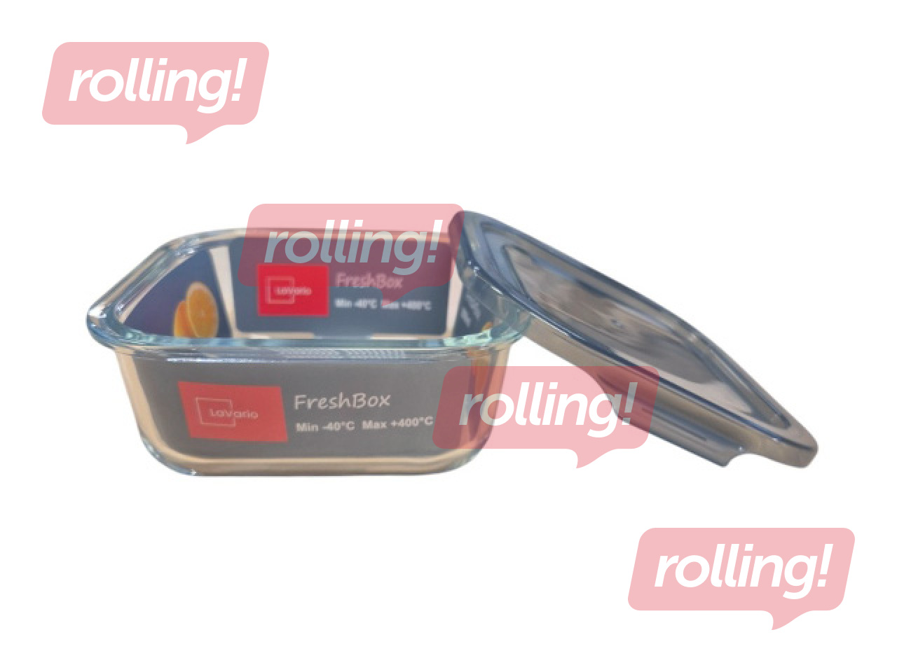 Lõunakarp Lavario, VakuBox, klaasist, 0.8l