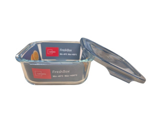 Lunch container Lavario, VakuBox, glass, 0.8l