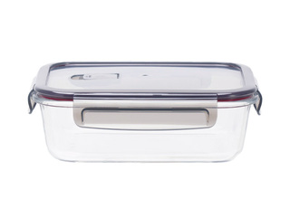 Lunch container Lavario, VakuBox, glass, 1.52l