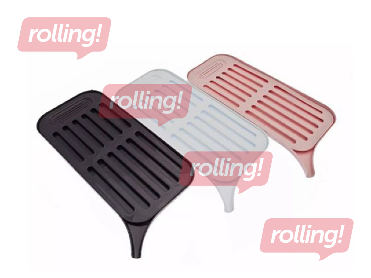 Dish drying mat, assorted colours, 40×20×2cm