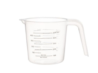 Мерный стакан, пластик, 500мл