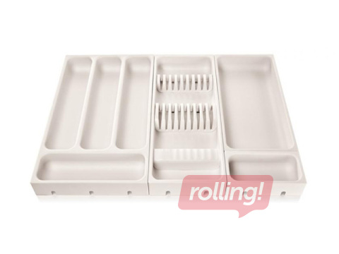 Söögiriistade organiseerija Flexi Space, 37×22.2cm