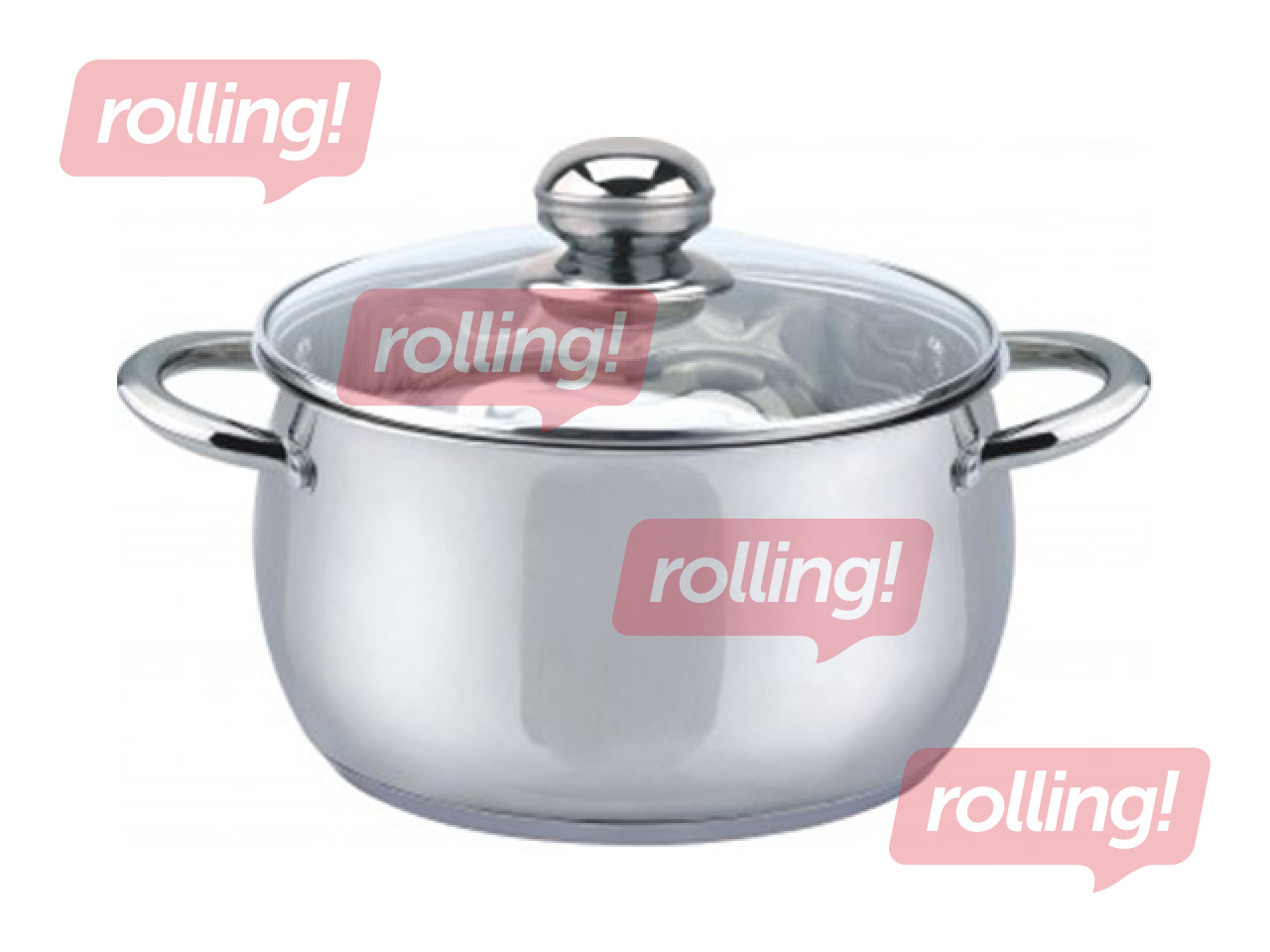 Pott Tesorri, Apple, kaanega, roostevaba teras, 3.6l