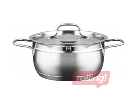 Pot Tesorri, Grazia, with lid, stainless steel, 5.4l