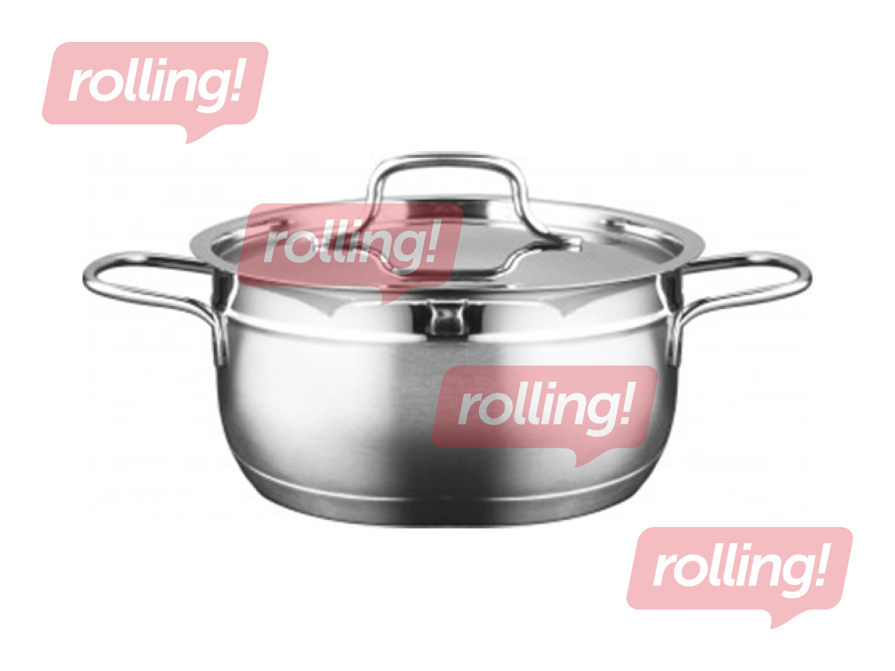 Pott Tesorri, Grazia, kaanega, roostevaba teras, 5.4l