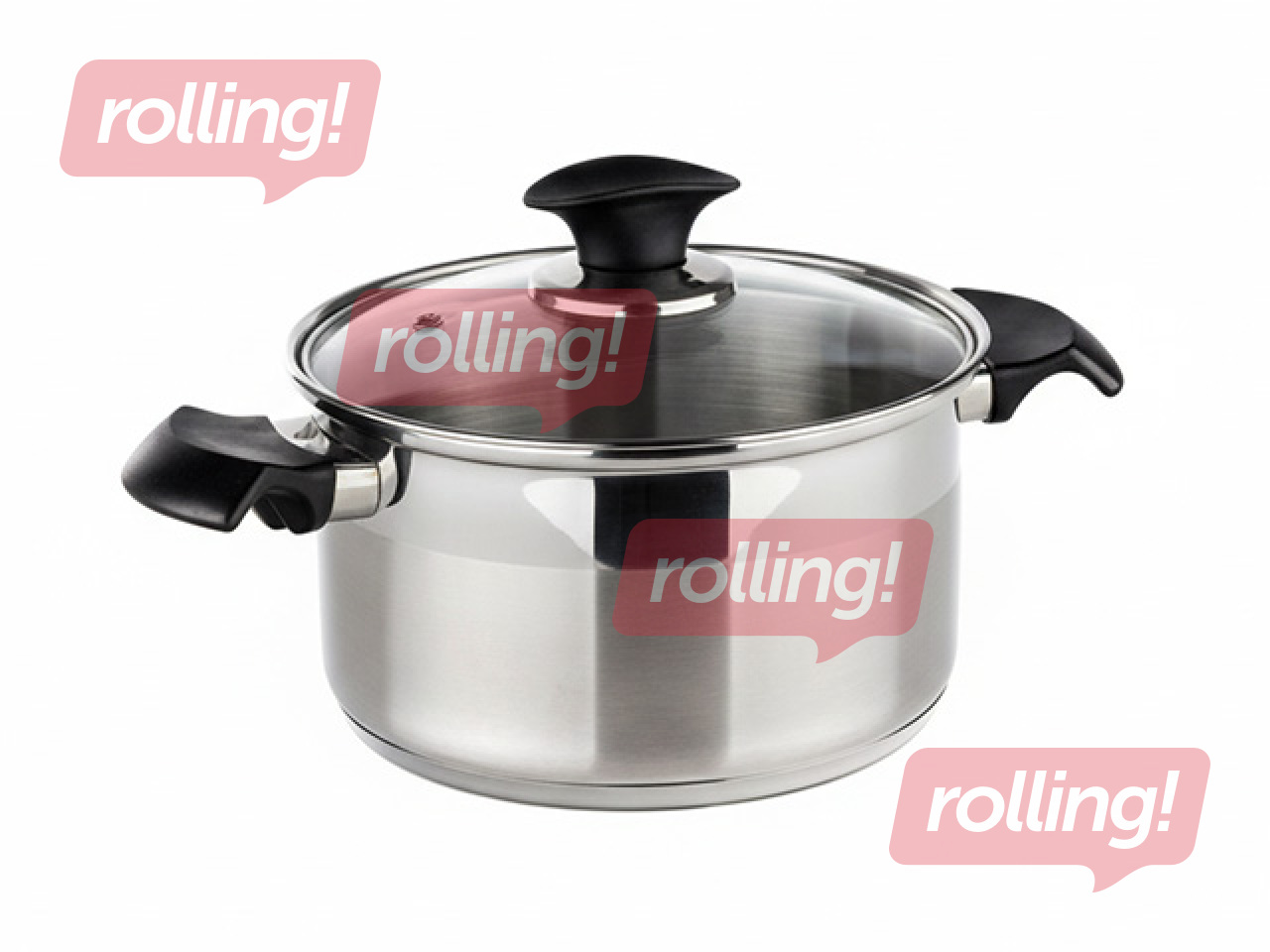 Pott Tesorri, Ronda, kaanega, roostevaba teras, 3.6l