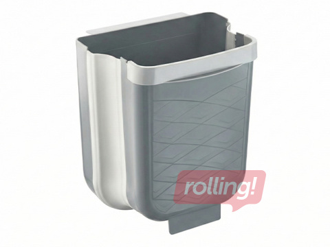 Waste bin Kitchisimo, hanging and foldable, 6l