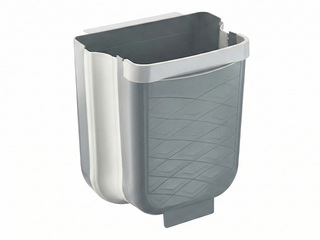 Waste bin Kitchisimo, hanging and foldable, 6l