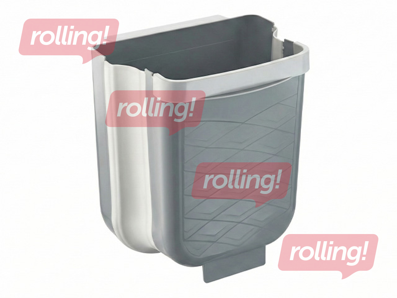Waste bin Kitchisimo, hanging and foldable, 6l