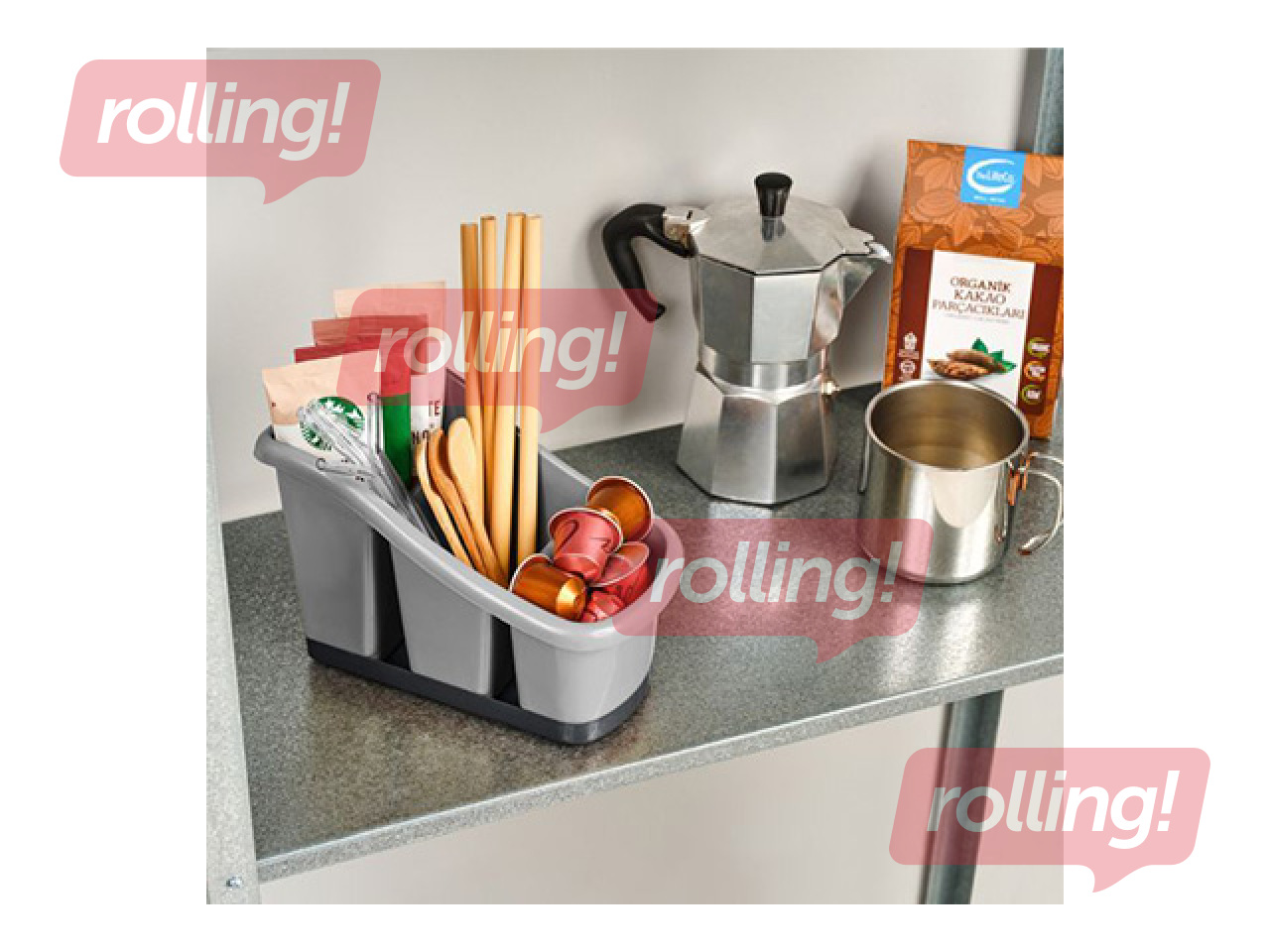 Söögiriistade korraldaja Dunyaplastik, alusega