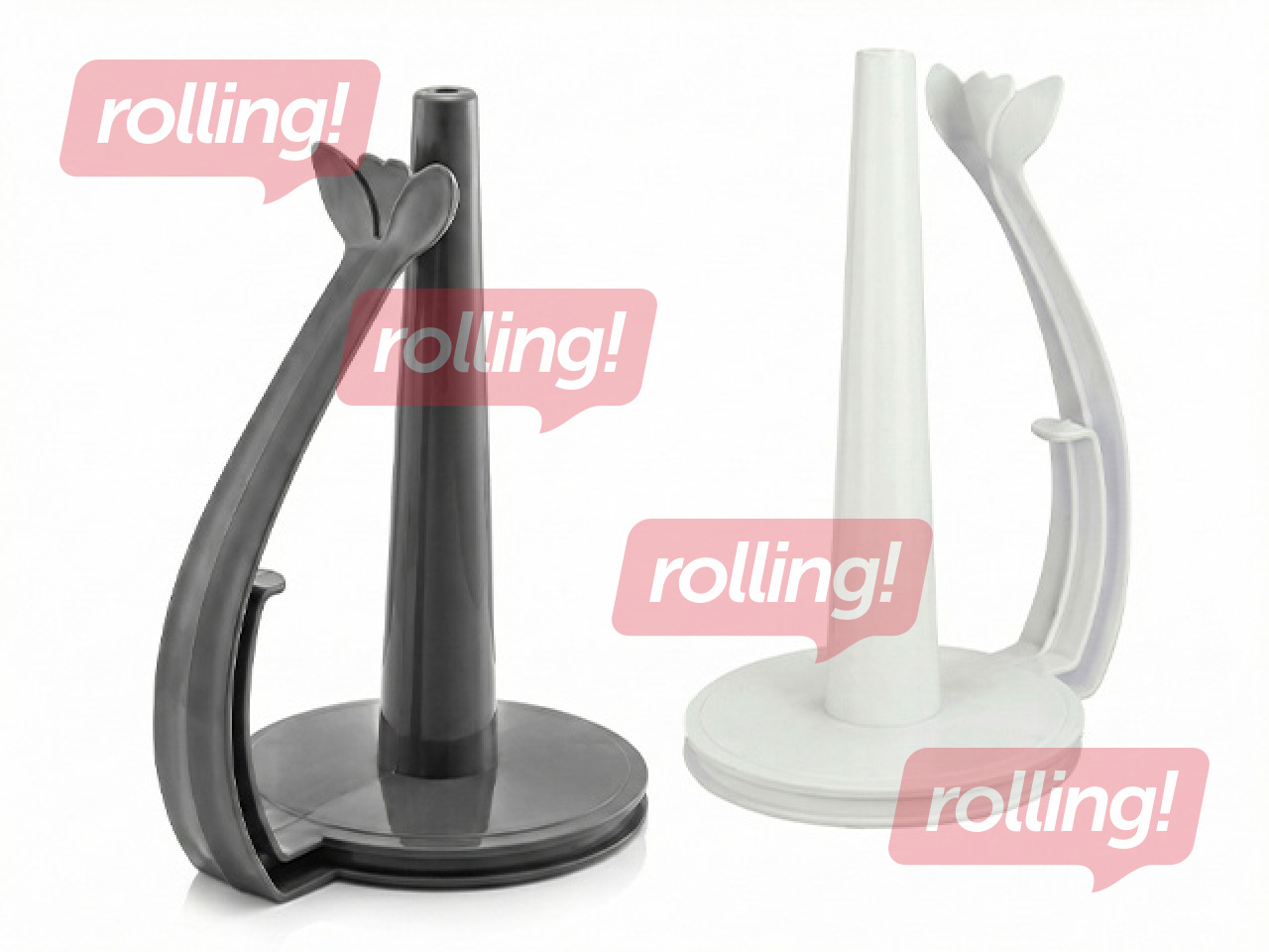 Kitchen towel holder Emhouse, assorted colors, Ø17×24cm