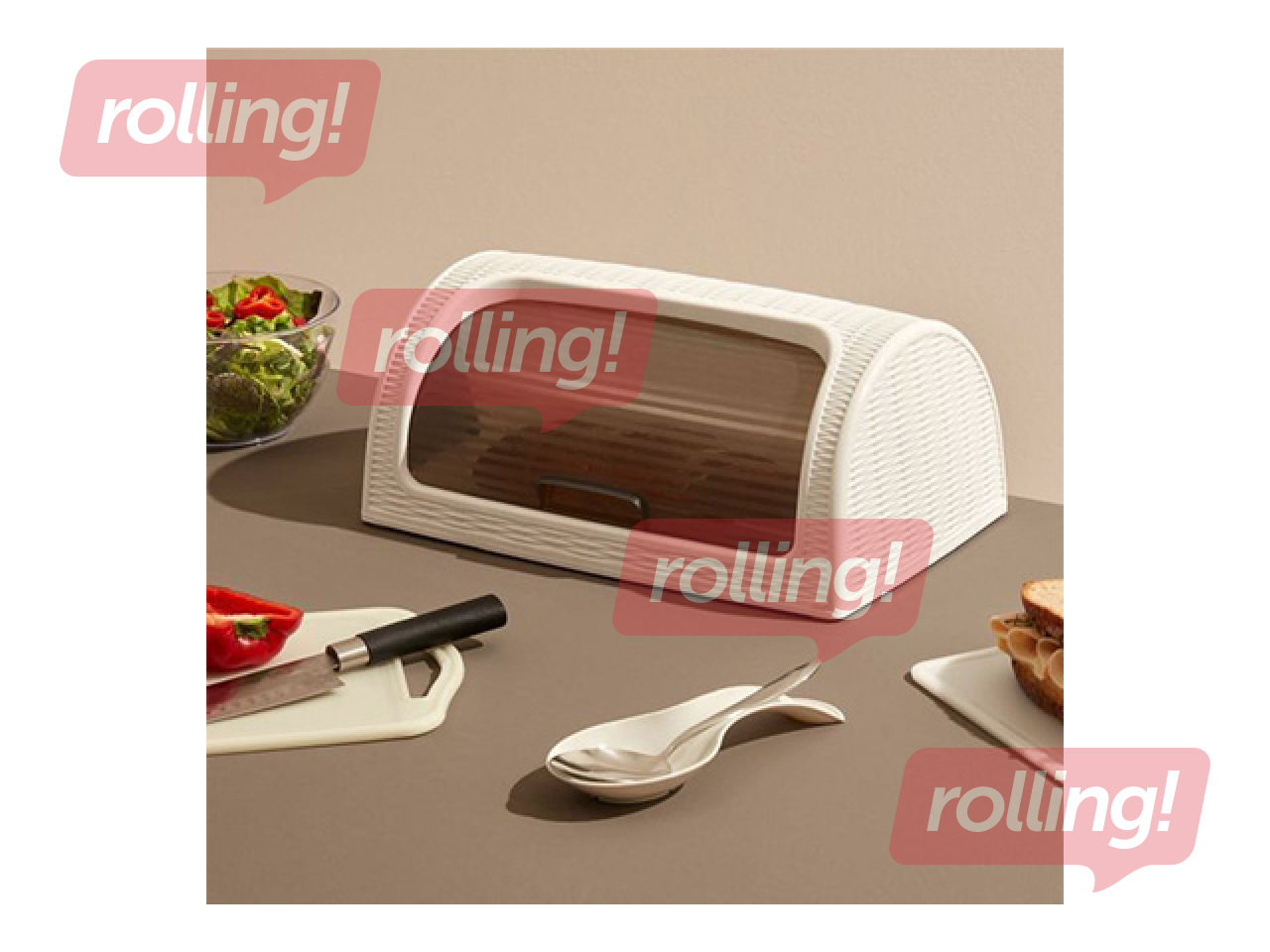 Bread box Dunyaplastik, white