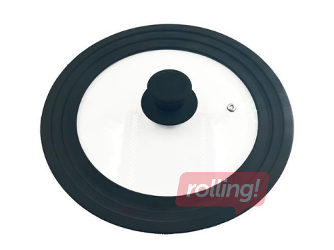 Kaas Provence, klaasist silikoonservaga, Ø22,24,26cm