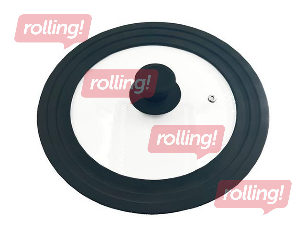 Kaas Provence, klaasist silikoonservaga, Ø22,24,26cm