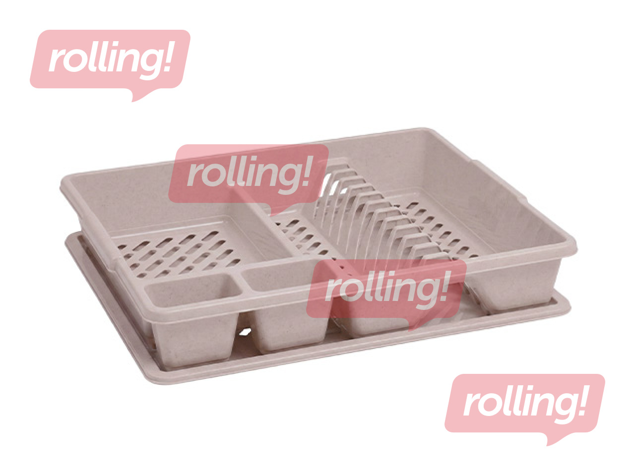 Nõudekuivati Curver, beež, 47×38.5×8.5cm