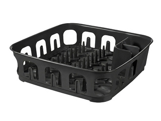Dish drainer Curver, dark grey, 39.1×39.1×10.9cm