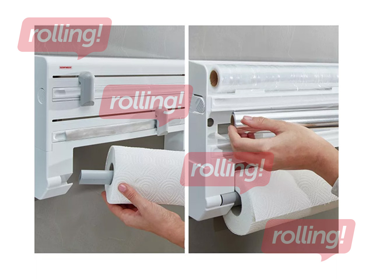 Holder Leifheit, Parat, for paper, foil, film, 38.5x7x26.5cm
