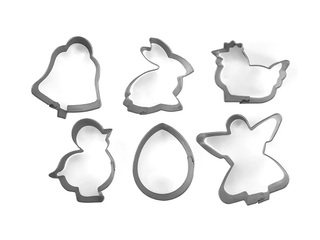 Cookie and gingerbread cutters Guardini, Easter, 6 pcs.