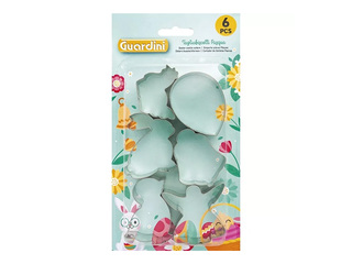 Küpsise ja piparkoogivormid Guardini, lihavõtted, 6 tk.