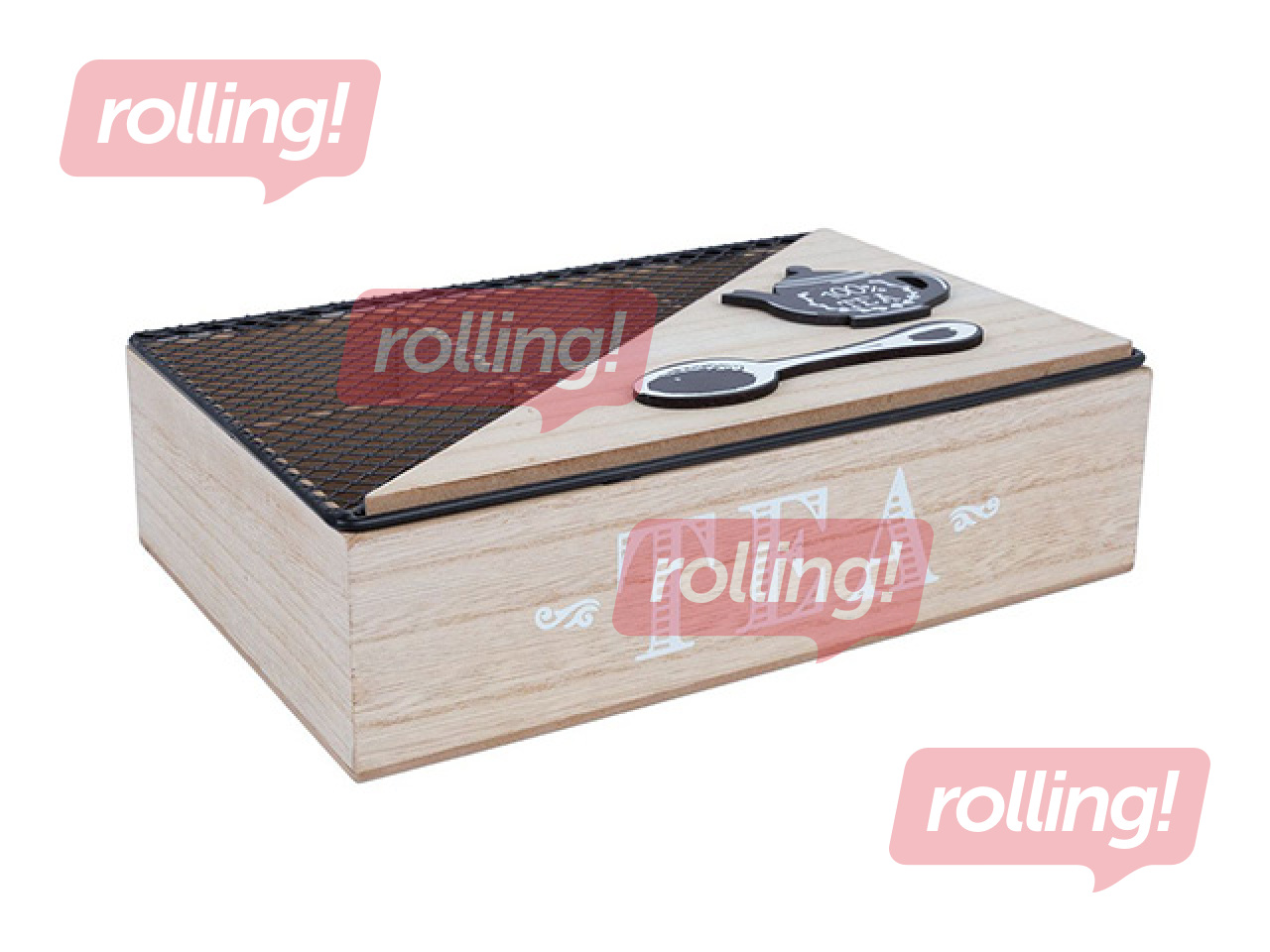 Teekarp Hazel, beež, 24×16×7cm