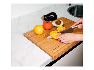 Kitchen cutting board, bamboo, 45×35×3.6cm