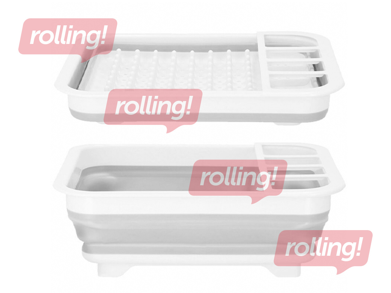 Сушилка для посуды Springos, складная, 36×31×12см