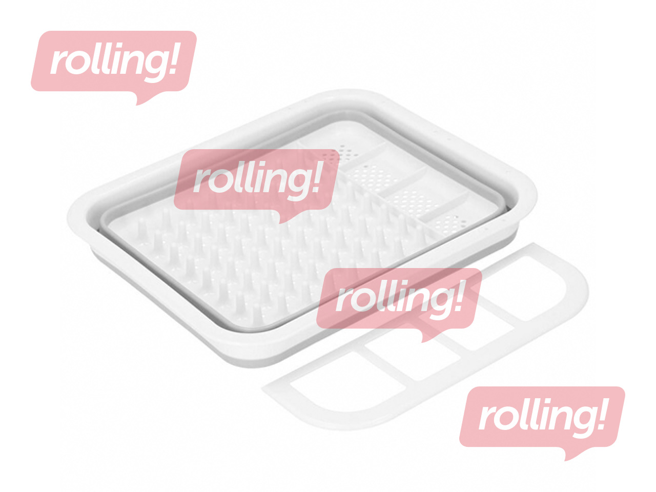 Сушилка для посуды Springos, складная, 36×31×12см