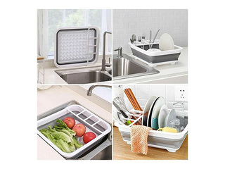 Сушилка для посуды Springos, складная, 36×31×12см