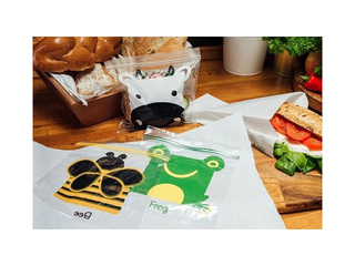 Storage bags Paclan, sandwich, resealable, assorted colours, 16×17cm, 42pcs
