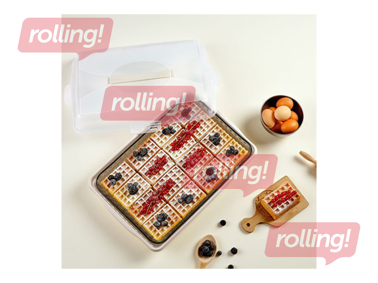 Контейнер Dunya для перевозки тортов, разные цвета, 45×31×10см