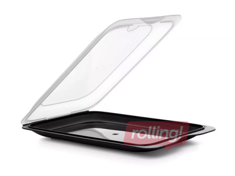 Storage container Tatay Coctail, for cold cuts, black, 17x25.2x3.2cm