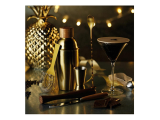 Cocktail set Bar Craft, stainless steel, gold color, 6pcs