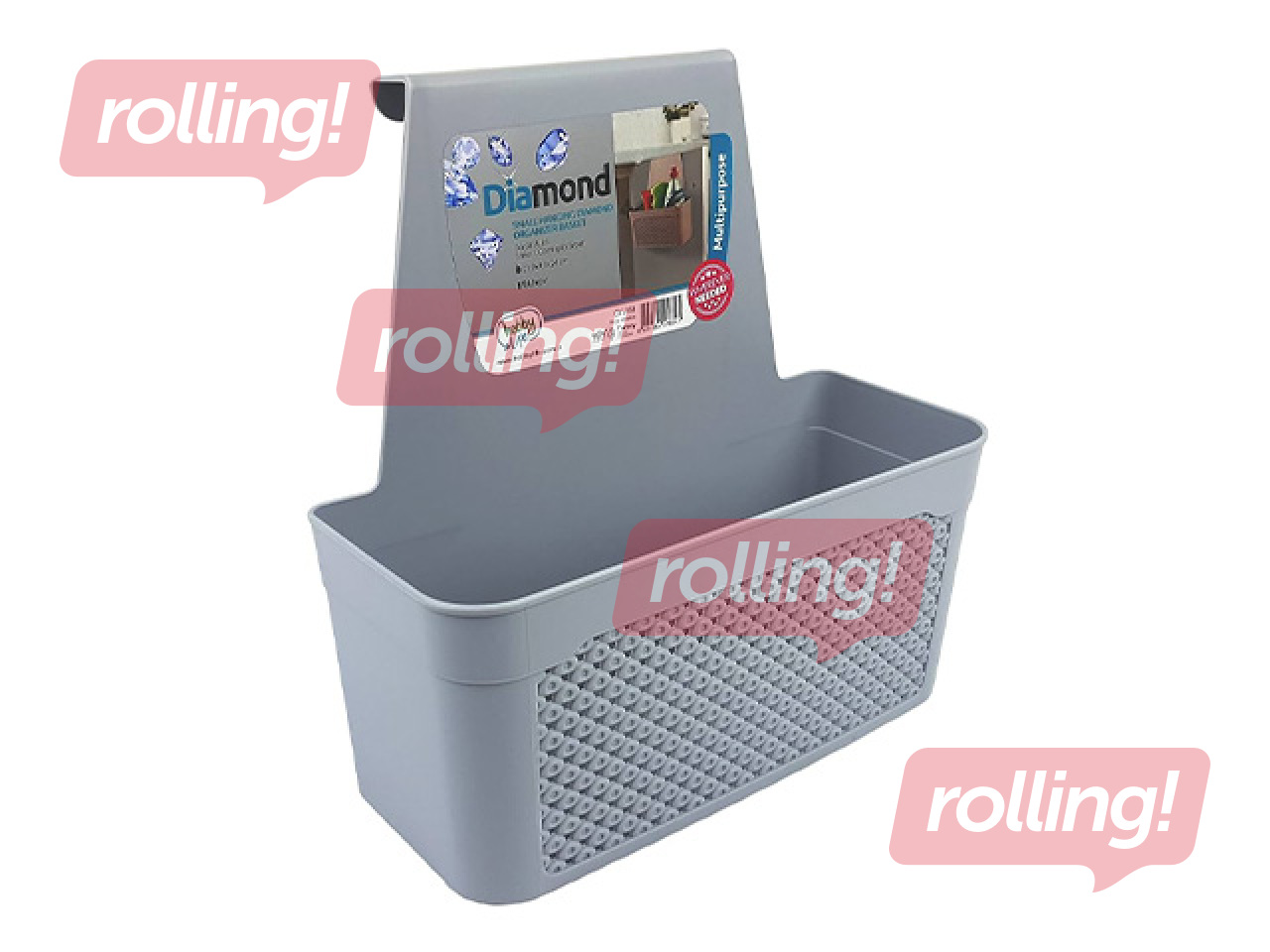 Riputatav hoidik Hobby Life Diamond, hall, 23.9x9.8x24cm
