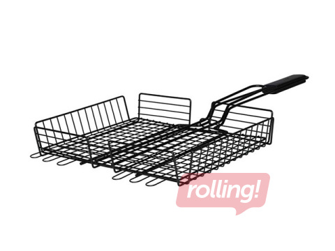 Grillrest Mustang, puidust käepidemega, 62x32cm