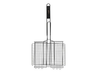 Grillrest Mustang, puidust käepidemega, 62x32cm