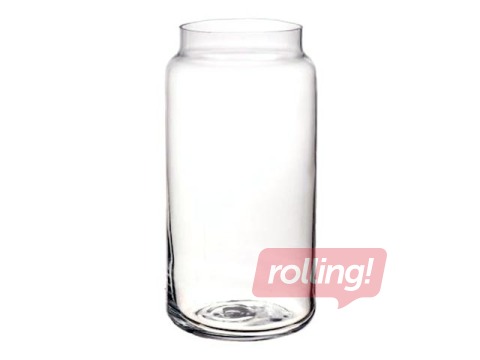 Vase glass Alida Ø10, h-20cm, transparent