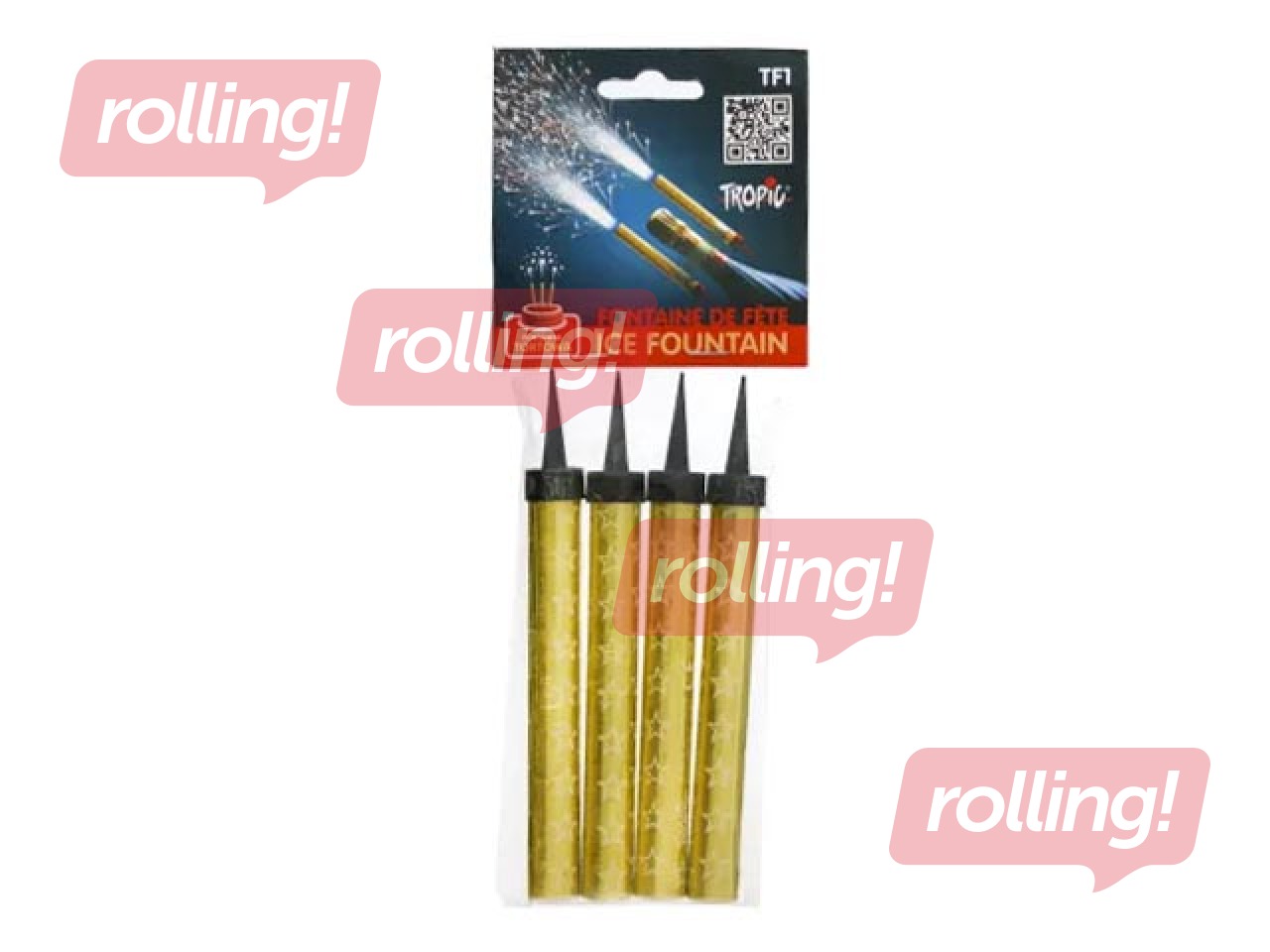 Cake candle fountains, 4 pcs.