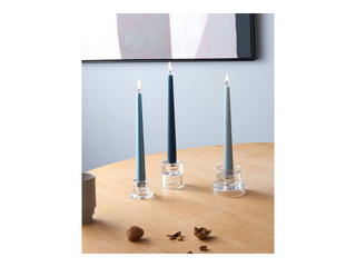 Candle Holder Bolsius, Glass, Transparent, Ø5.8×6.2cm