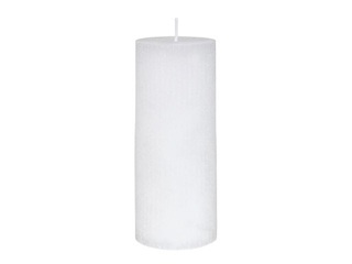 Candle Essence, Rustic, white, Ø6×15cm