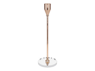 Küünlajalg Chanle, klaas ja metall, 23.5cm