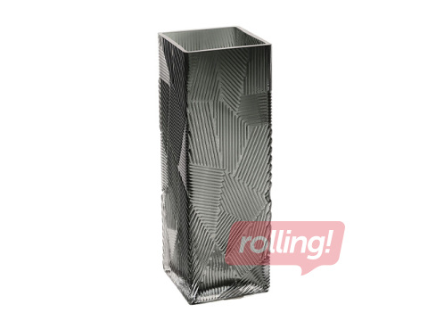 Vāze Zana, stikls, 10x10x30cm