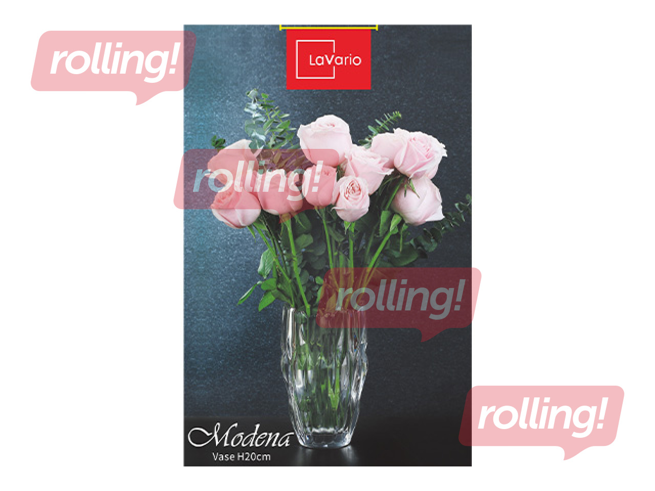 Vaas LaVario Modena, kristall, 20cm