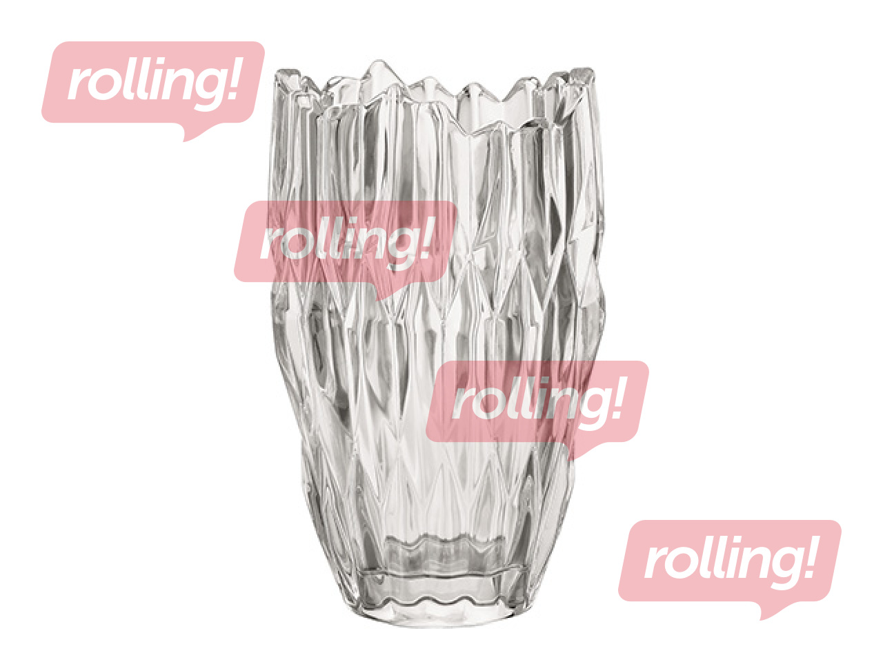 Vase LaVario Modena, crystal, 20cm